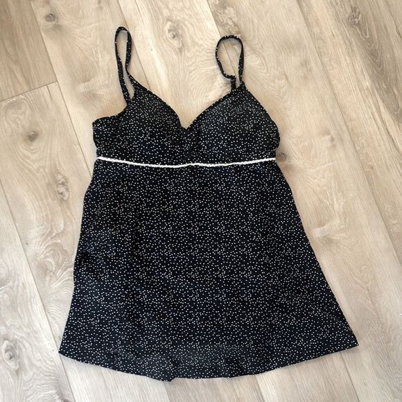 Maxine Size 16 one Piece Polka Dot Swim Suit - Picture 2 of 4